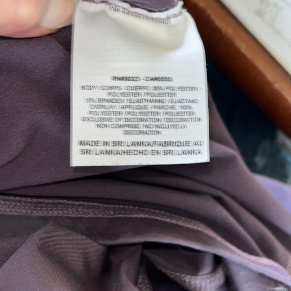 Nike  Pro 1/2 zip dri fit jacket   Color block periwinkle & purple gray   Size S - Picture 12 of 12